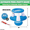 GoSports Splash Hoop Air, Inflatable Pool Basketball Game &#8211; Includes Floating Hoop, 2 Water Basketballs and Ball Pump Image 1