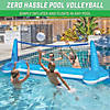 GoSports Splash Net Air, Inflatable Pool Volleyball Game &#8211; Includes Floating Net, Water Volleyballs and Ball Pump Image 2