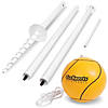 GoSports Tetherball Game Set, Complete Tetherball Setup with Ball, Rope and Pole - Great for Backyard Fun Image 1