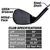 GoSports Tour Pro Golf Wedges &#8211; 56 Degree Sand Wedge in Black Finish (Right Handed) Image 2