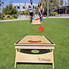 GoSports Tournament Edition Regulation Cornhole Game Set - 4 ft x 2 ft Wood Boards with 8 Dual Side (Slide and Stop) Bean Bags Image 2