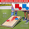 GoSports Tournament Edition Regulation Cornhole Game Set - 4 ft x 2 ft Wood Boards with 8 Dual Side (Slide and Stop) Bean Bags Image 3