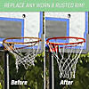 Gosports universal regulation 18" steel basketball rim-use for replacement or garage mount Image 2