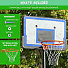 Gosports universal regulation 18" steel basketball rim-use for replacement or garage mount Image 4