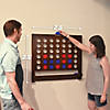 GoSports Wall Mounted Giant 4 in a Row Game - Jumbo 4 Connect Family Fun with Coins Image 4