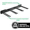 GoSports Wall Mounted Ski and Snowboard Storage Rack - Holds 8 Pairs of Skis or 4 Snowboards Image 3
