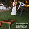 Gosports Wedding Dark Stained Regulation Size Wooden Cornhole Boards Set Image 2