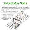 GoSports Wood Pickle Ball Starter Set Image 4