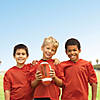 GoSports Youth Size Rubber Footballs - 6 Pack Image 1