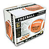 GoSports Youth Size Rubber Footballs - 6 Pack Image 2