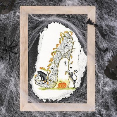 Gossamer Slipper XSK6 Bothy Threads Counted Cross Stitch Kit Image 1
