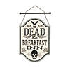 Gothic Dead & Breakfast Sign Halloween Decoration Image 1