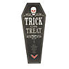 Gothic Halloween Coffin Sign Image 1