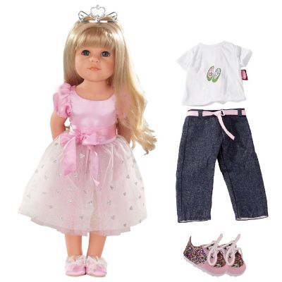 Gotz: 19.5" Hannah Princess Poseable Babu Doll With Additional Outfit Image 1