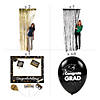 Graduation Black & Gold Photo Booth Kit - 110 Pc. Image 1