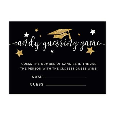 Graduation Candy Guessing Game 30PK Image 1