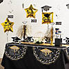 Graduation Cap Black Foam Centerpiece Decorating Kit for 6 Tables Image 2