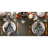 Graeyard Damask Embellished Napkin (Set Of 6) Image 4