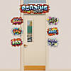 Graffiti Reading Rules Door Decorating Kit Image 1