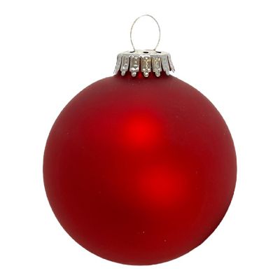 Grand Teton National Park Wyoming Red Glass Ball Christmas Ornament 3.5 Inch Image 2