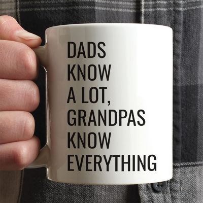 Grandpas Know Everything Ceramic Mug Image 1