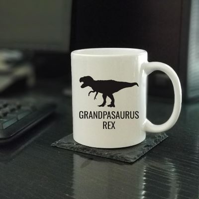 Grandpasaurus Rex Ceramic Mug Image 1