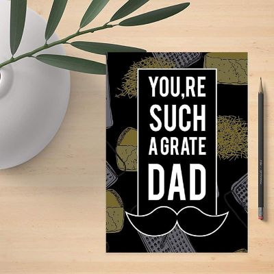 Grate Dad Jumbo Card 8.5x11IN Image 1