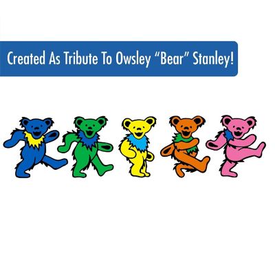 Grateful Dead Dancing Bears 20oz Ceramic Coffee Mug Image 3