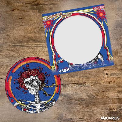Grateful Dead Skull & Roses 450 Piece Record Disc Jigsaw Puzzle Image 2