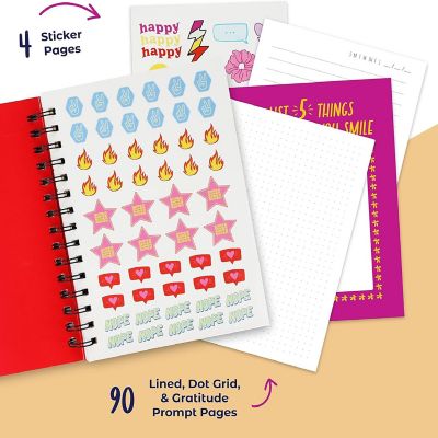 Gratitude Journal with Stickers 100 Page Image 3