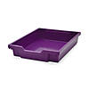 Gratnells Shallow F1 Tray, Plum Purple, 12.3" x 16.8" x 3", Heavy Duty School, Industrial & Utility Bins, Pack of 8 Image 1