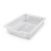 Gratnells Shallow F1 Tray, Translucent, 12.3" x 16.8" x 3", Heavy Duty School, Industrial & Utility Bins, Pack 8 Image 1