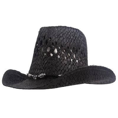 Gravity Trading Outback Toyo Cowboy Hat, Black Image 1