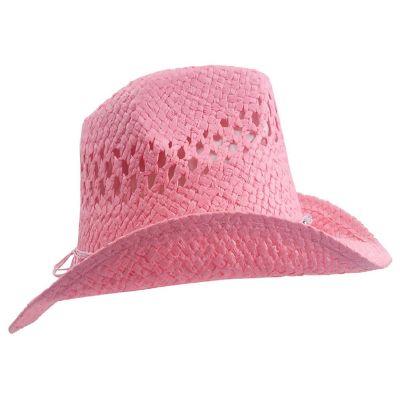 Gravity Trading Outback Toyo Cowboy Hat, Pink Image 1