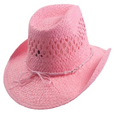 Gravity Trading Outback Toyo Cowboy Hat, Pink Image 1