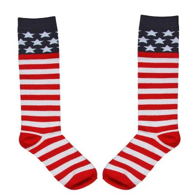 Gravity Trading USA United States of America Flag Knee High Sock Image 2
