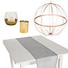 Gray & Gold Accent Centerpiece Kit for 6 Tables Image 1