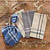 Gray Chambray French Stripe Napkin (Set Of 6) Image 4