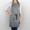 Gray Chino Chef Apron Image 1