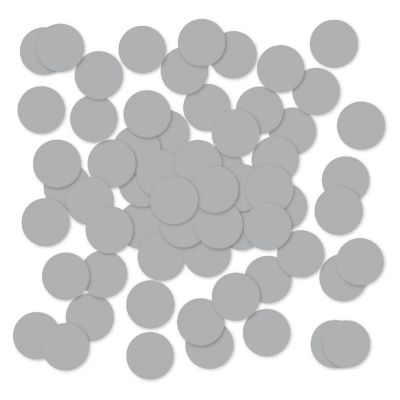 Gray Confetti 180-Pack Image 1
