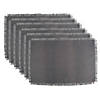 Gray Jute Placemat (Set Of 6) Image 1