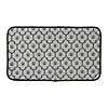 Gray Lattice Paw Pet Mat Large Image 1