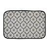 Gray Lattice Paw Pet Mat Image 1