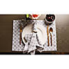 Gray Lattice Placemat (Set Of 6) Image 2