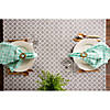 Gray Lattice Tablecloth 60X84 Image 2