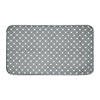 Gray Printed Trellis Paw Pet Mat Large Image 1
