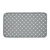 Gray Printed Trellis Paw Pet Mat Small Image 1