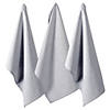 Gray Solid Chambray Dishtowel (Set Of 3) Image 1