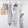 Gray Solid Chambray Dishtowel (Set Of 3) Image 1