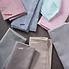 Gray Solid Chambray Dishtowel (Set Of 3) Image 3